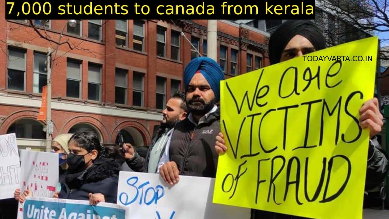 7,000 students to canada from kerala