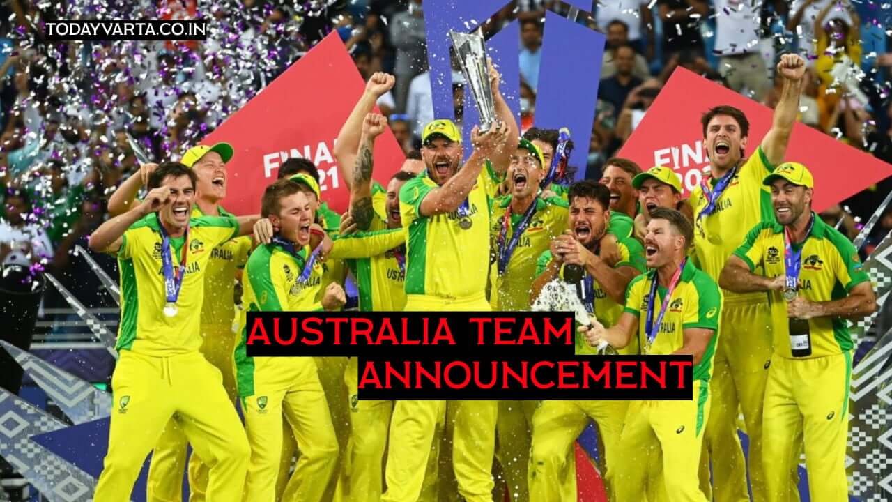 australia team announcement 2024