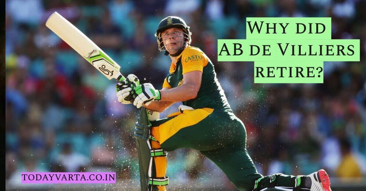 Why did AB de Villiers retire?