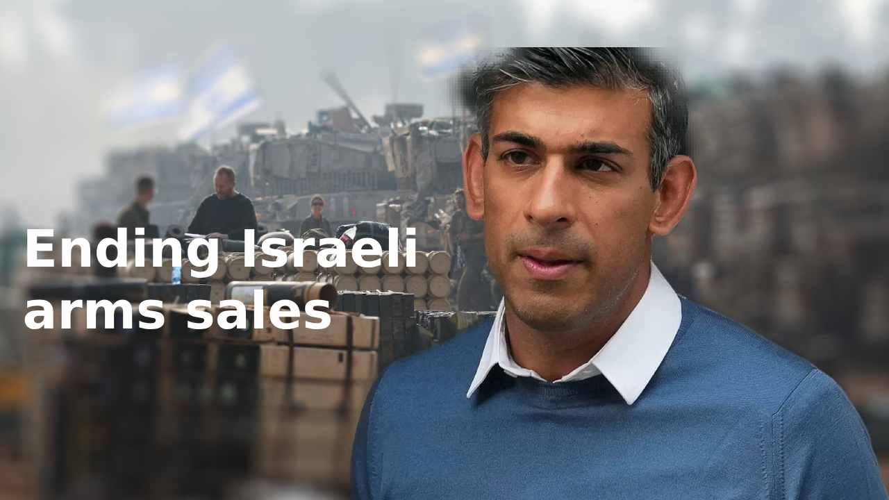 Ending Israeli arms sales