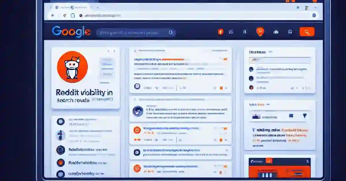 Reddit's Visibility in Google Search Results